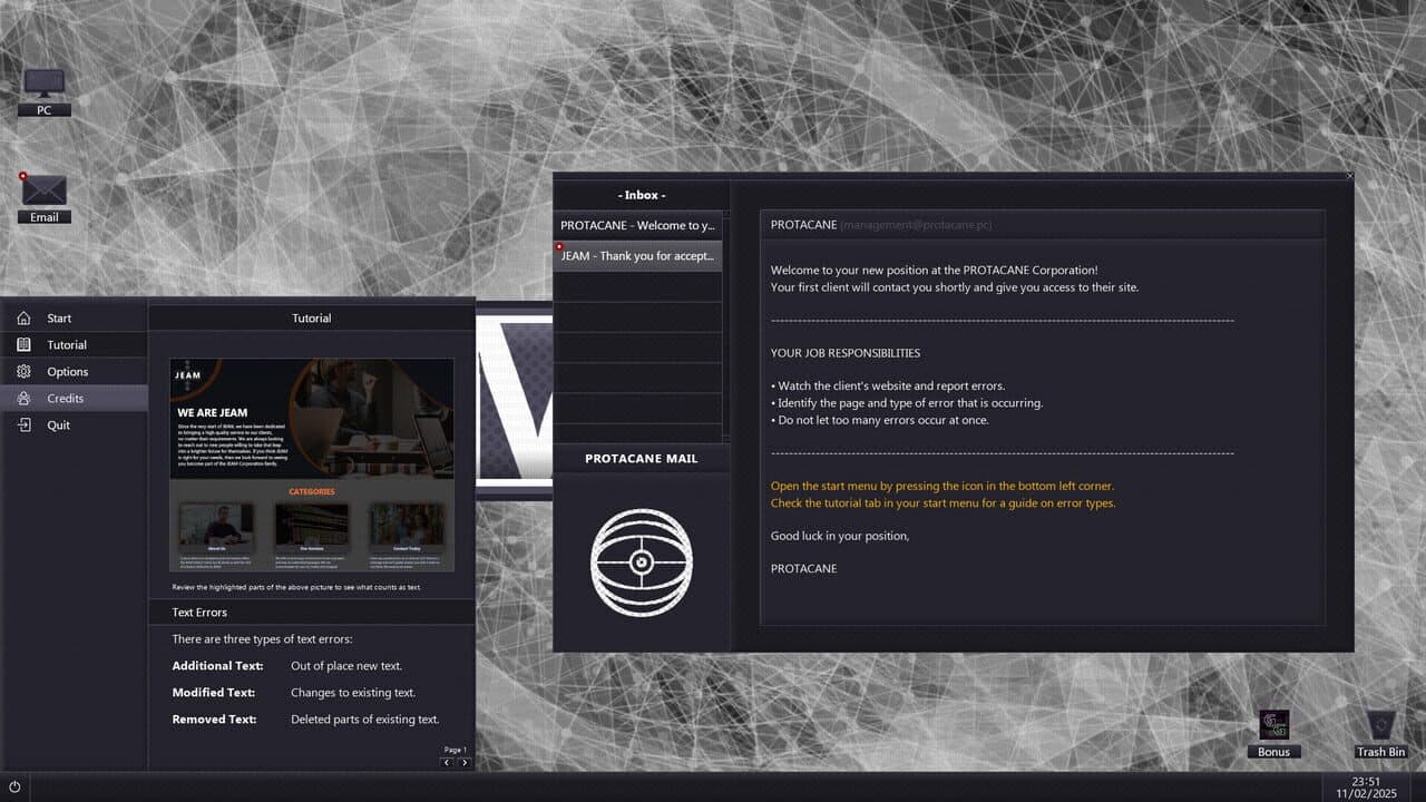 Null - screenshot
