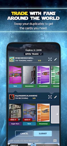Star Wars Card Trader by Topps screenshot 3 - screenshot