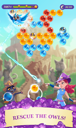Bubble Witch 3 Saga screenshot 1 - screenshot