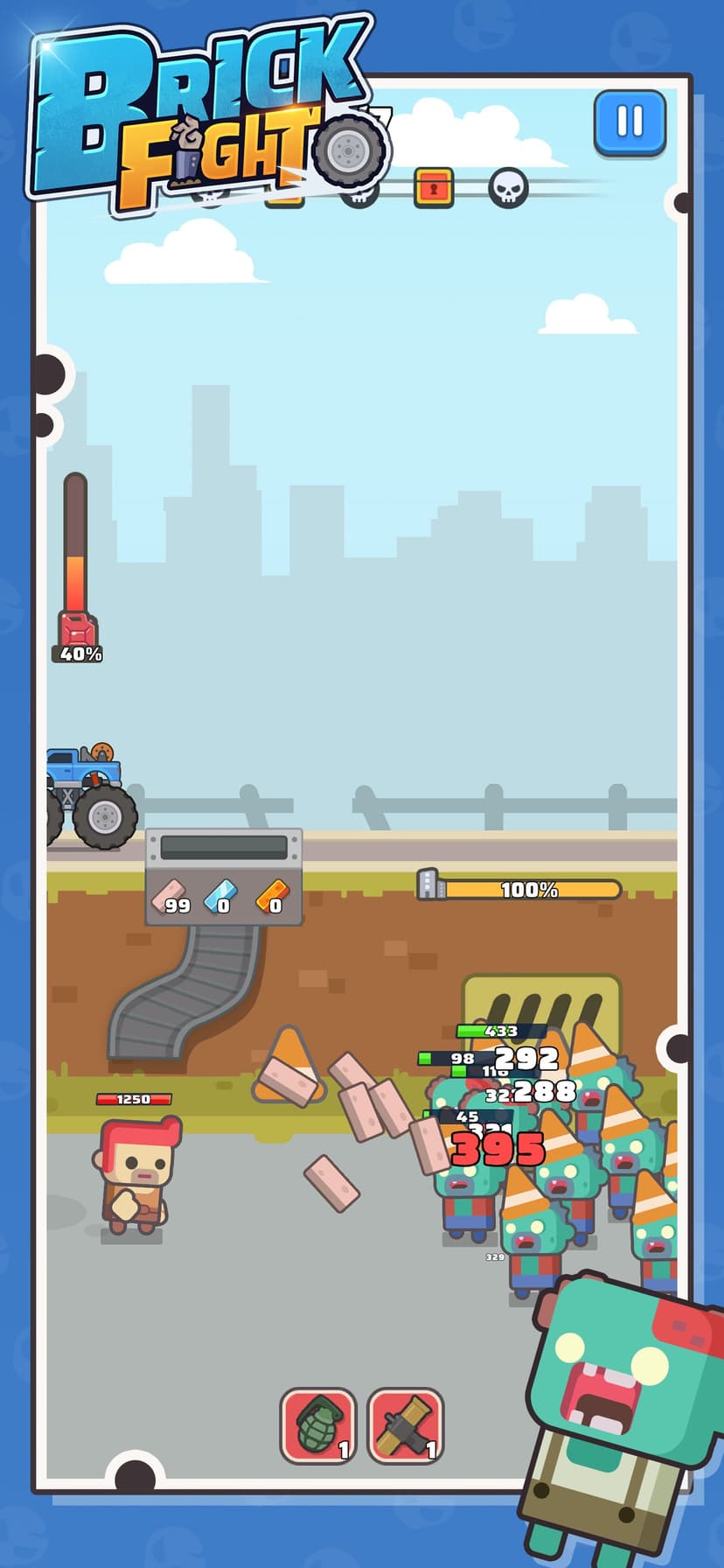 Brick Fight screenshot 2 - screenshot