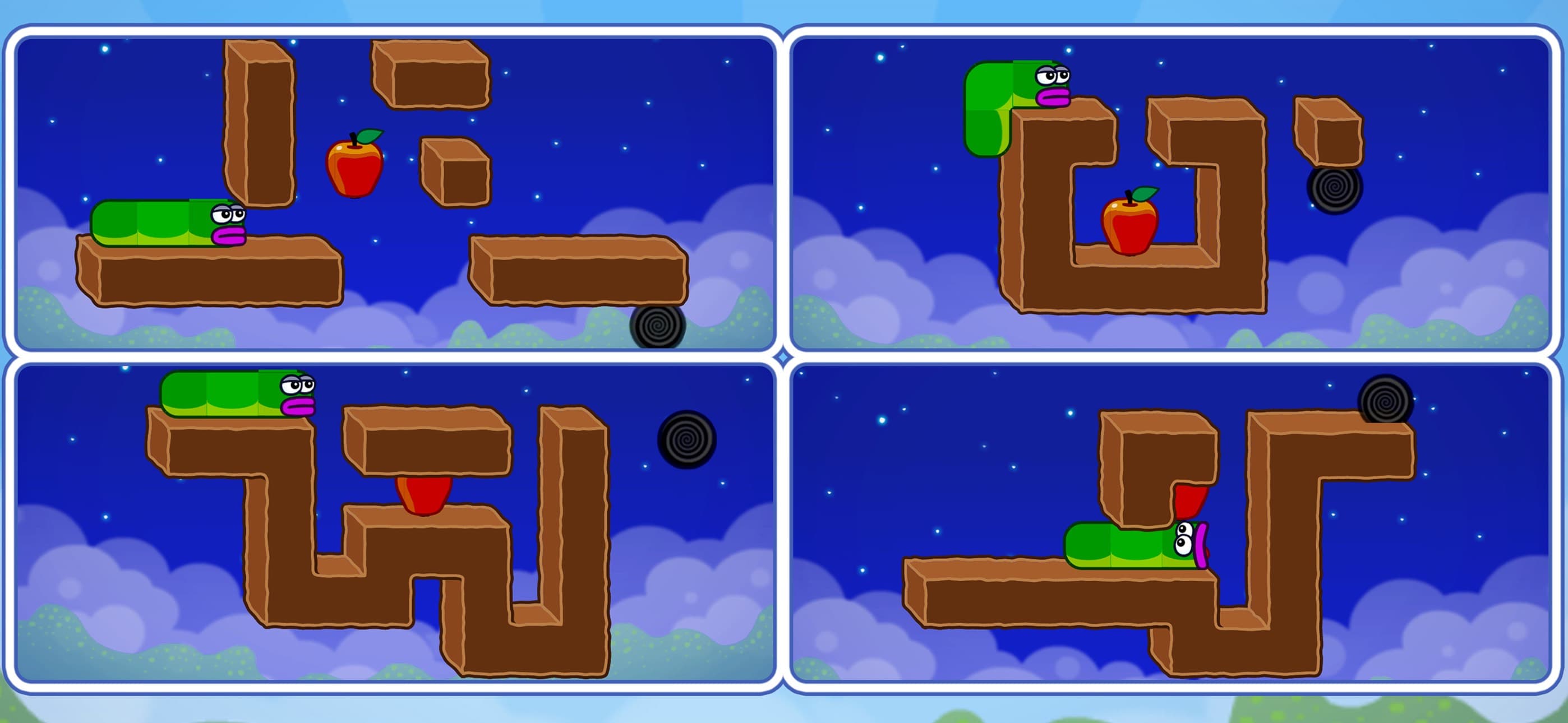 Apple Worm: Logic Puzzle screenshot 2 - screenshot