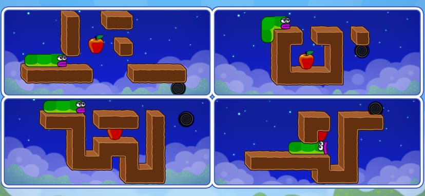 Apple Worm: Logic Puzzle screenshot 2 - screenshot