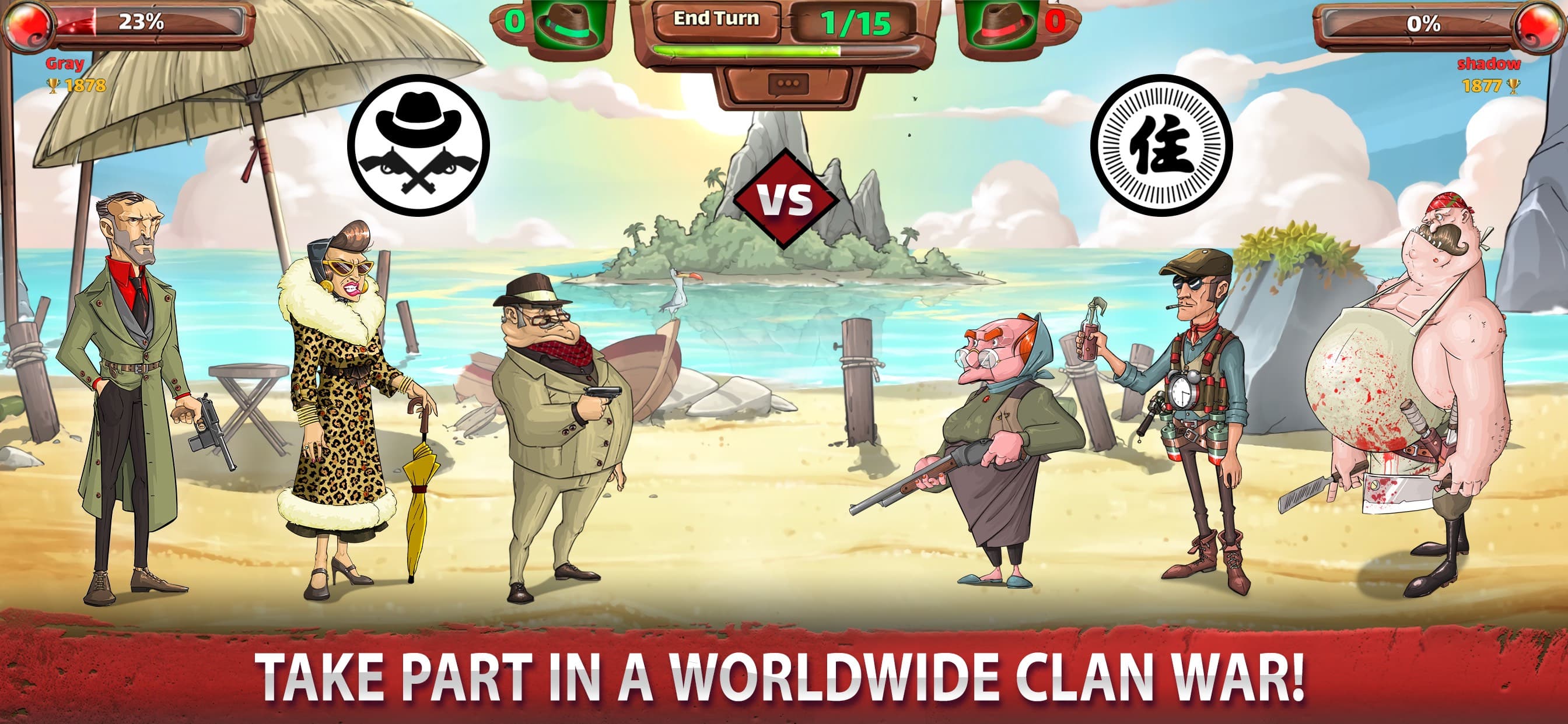 Mafioso: mafia duel TBS RPG screenshot 5 - screenshot
