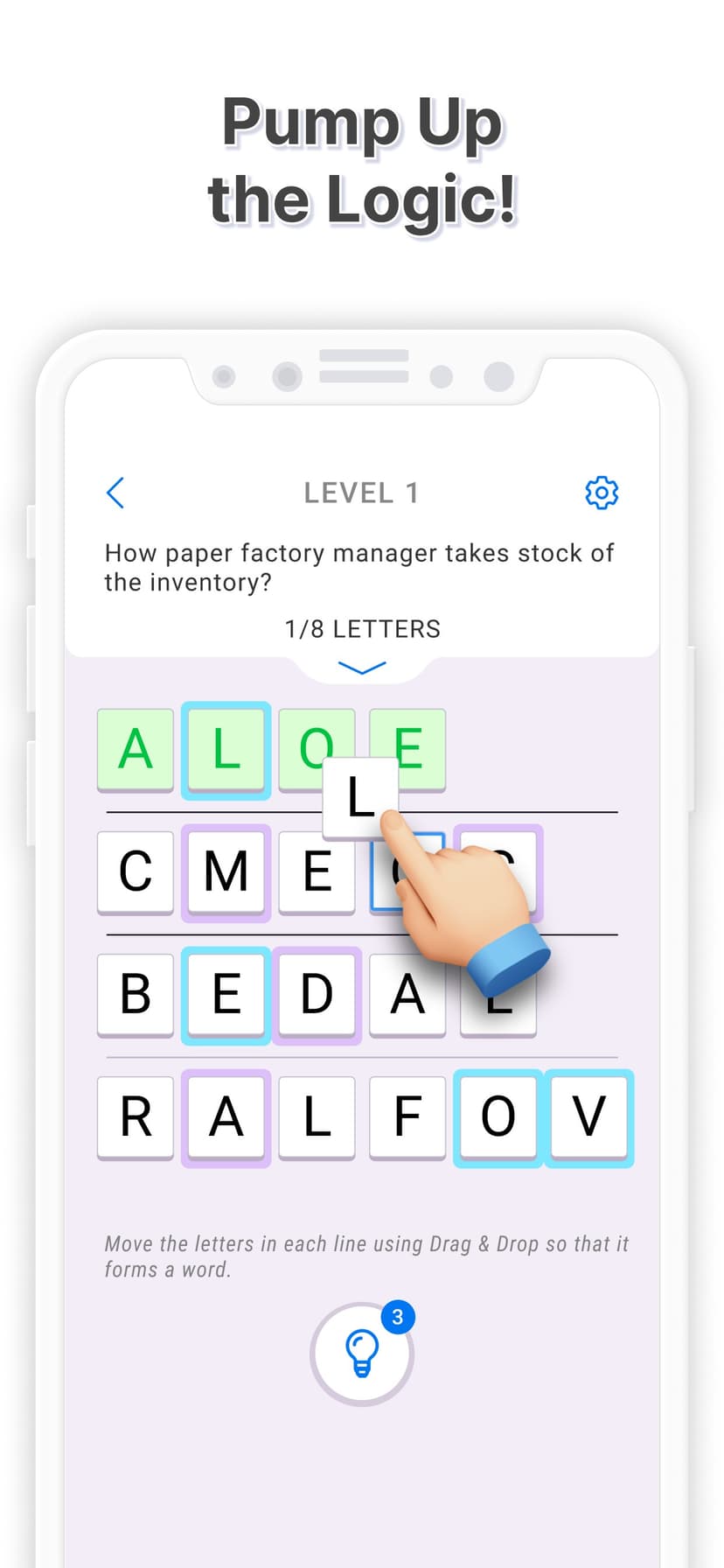 Wordelix - Word Puzzle Game screenshot 2 - screenshot