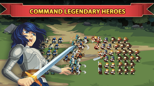 Knights and Glory - Battle screenshot 1 - screenshot