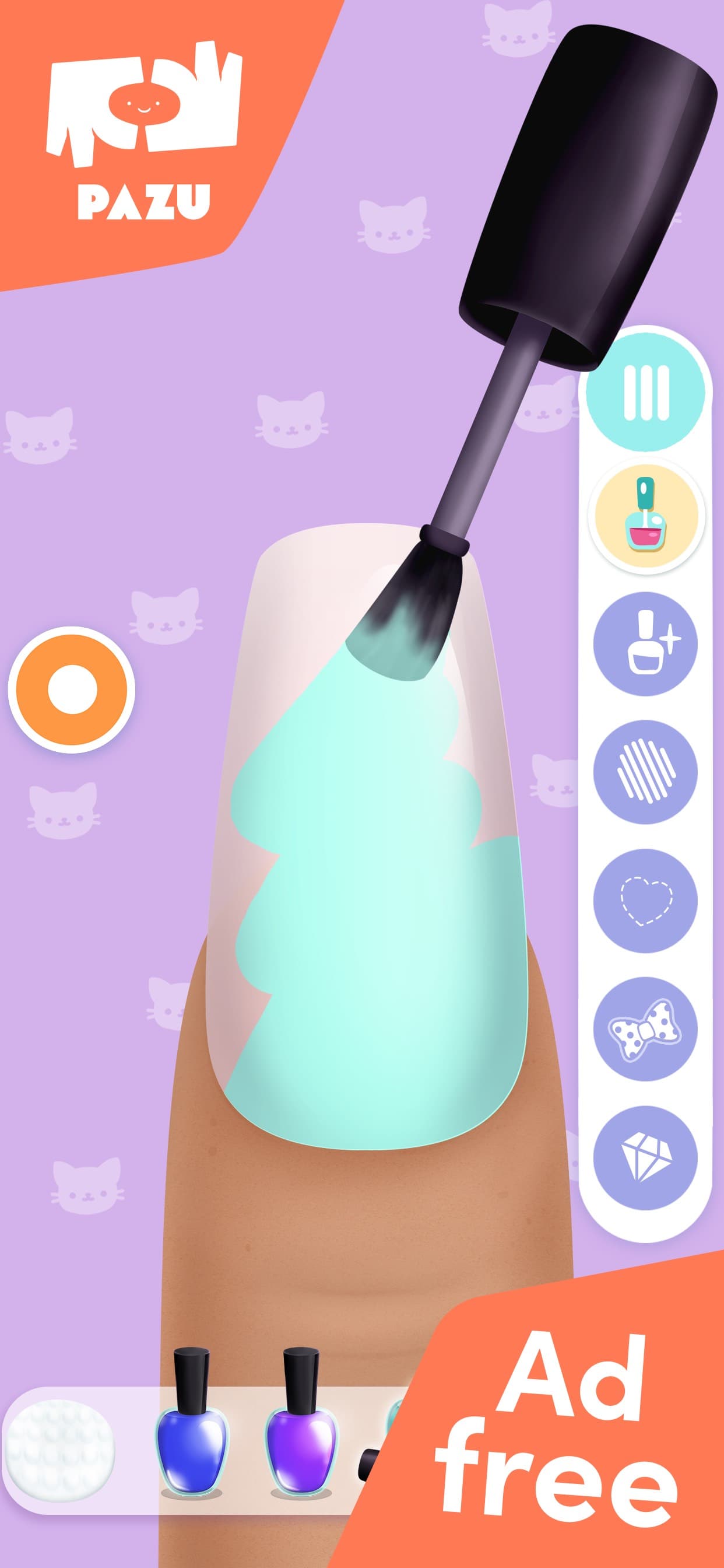 Girls Nail Salon - Kids Games screenshot 1 - screenshot