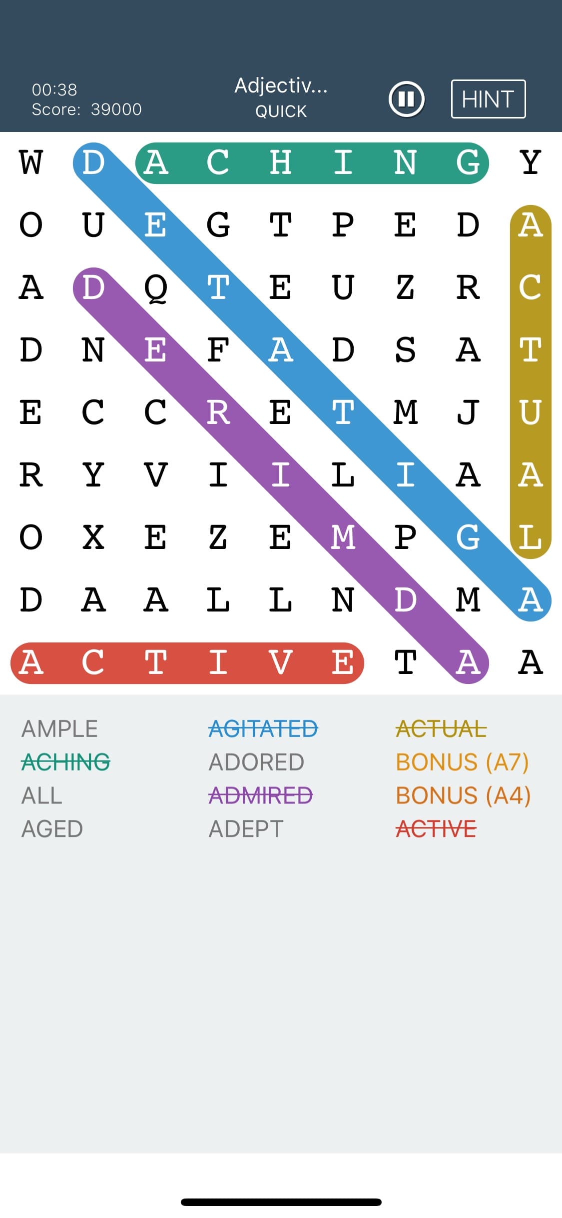 Word Search Puzzles RJS screenshot 1 - screenshot