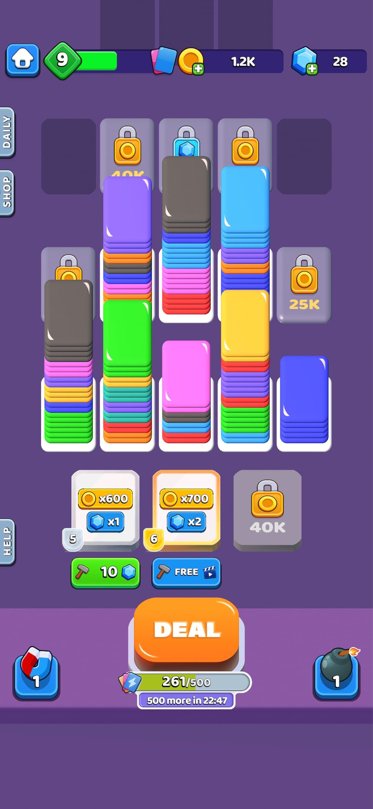 Card Shuffle Sort screenshot 6 - screenshot