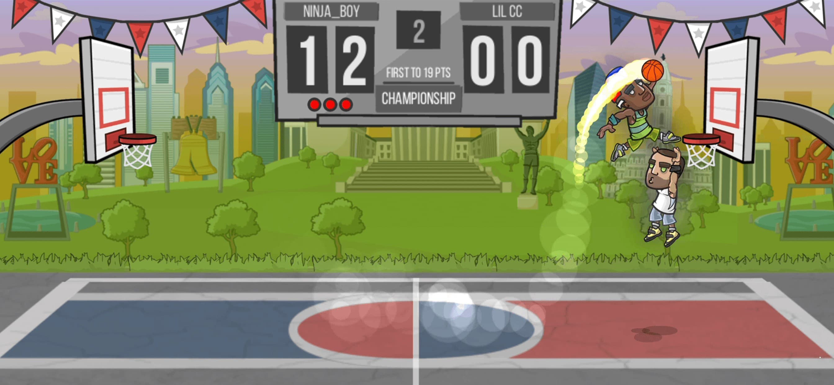 Basketball Battle NO WIFI Game screenshot 6 - screenshot