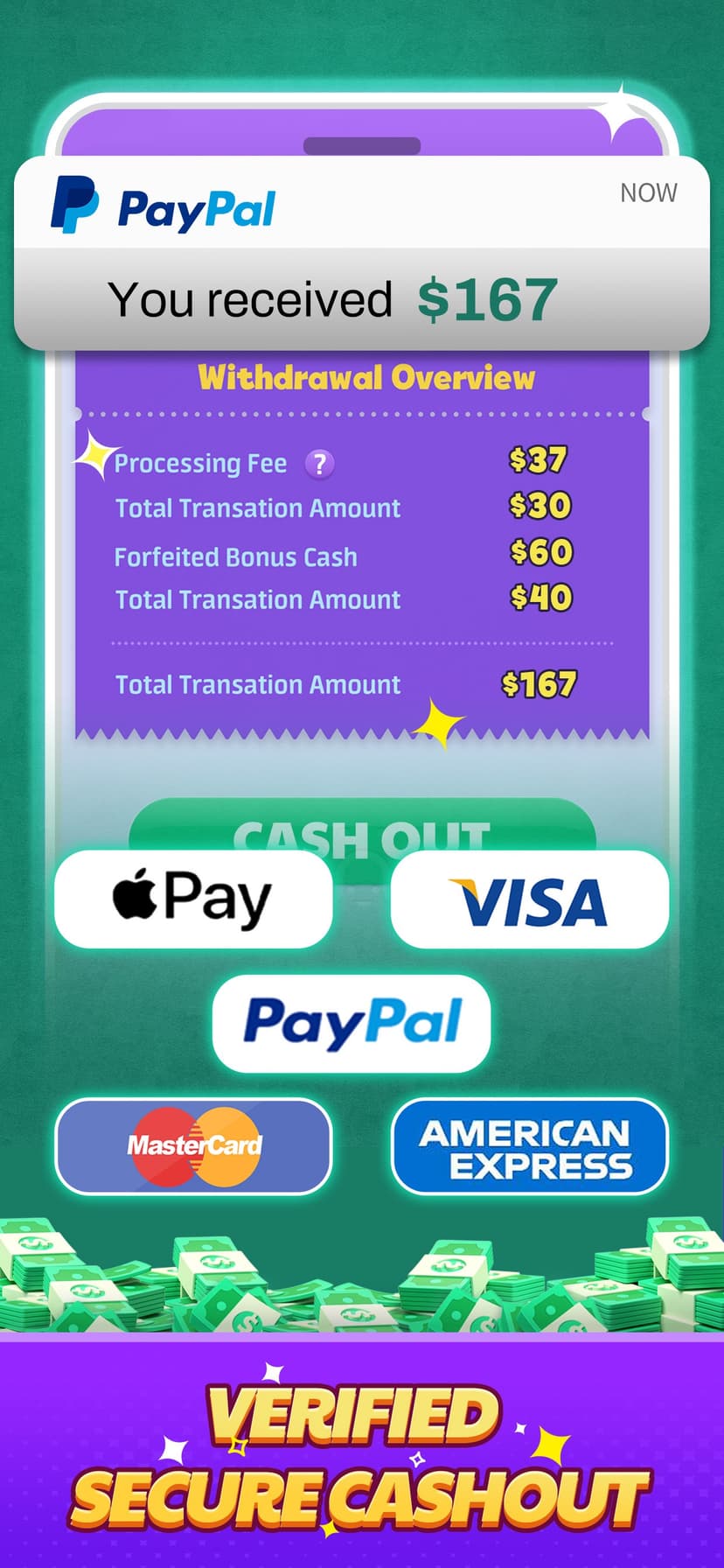 Solitaire Slam: Win Real Cash screenshot 2 - screenshot