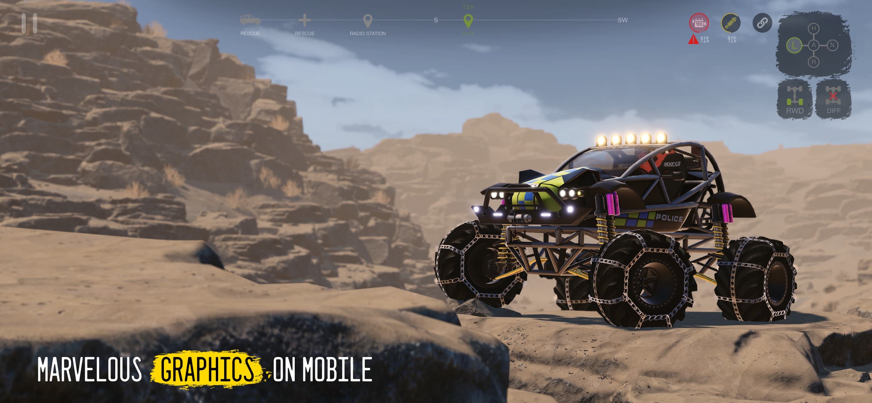 Mudness Offroad Car Simulator screenshot 5 - screenshot