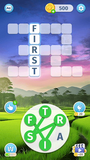 Sky Words: Crosswords screenshot 1 - screenshot