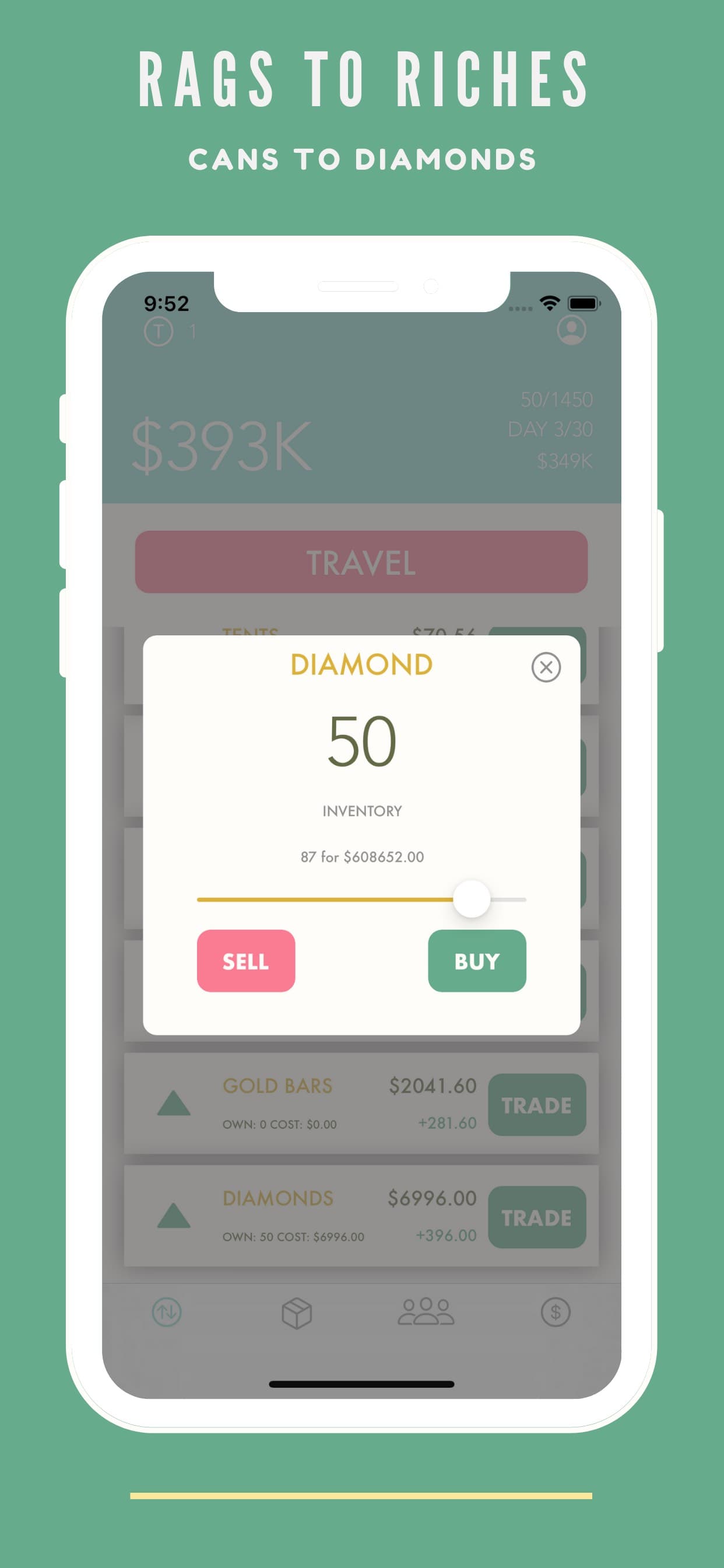 Homeless Trader - Simulator screenshot 3 - screenshot