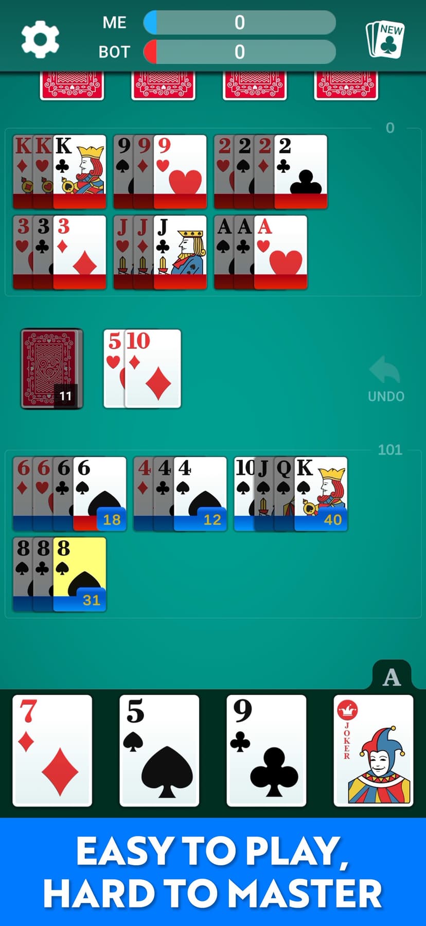 Rummy 500 - Card Game * screenshot 7 - screenshot