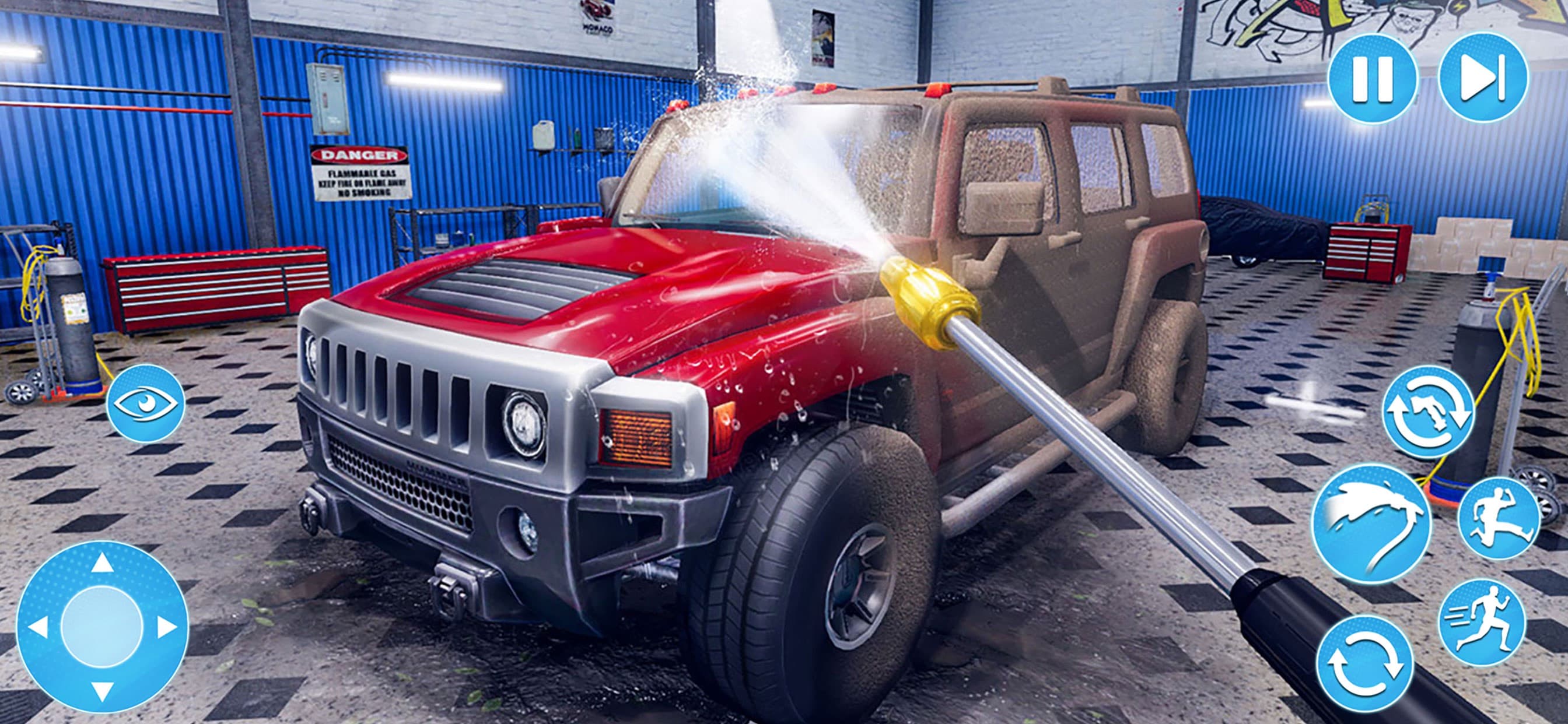 Power Wash Car Cleaning Games screenshot 1 - screenshot