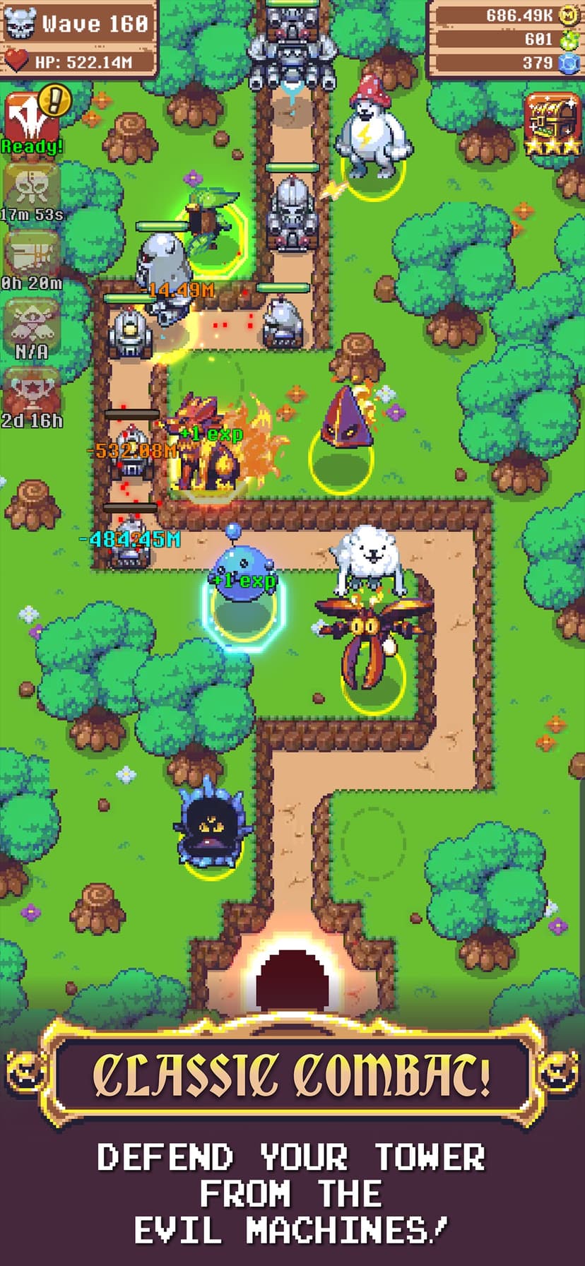 Idle Monster TD screenshot 1 - screenshot