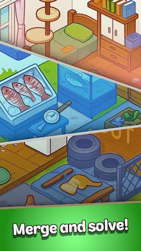Merge Cat Detective screenshot 4 - screenshot