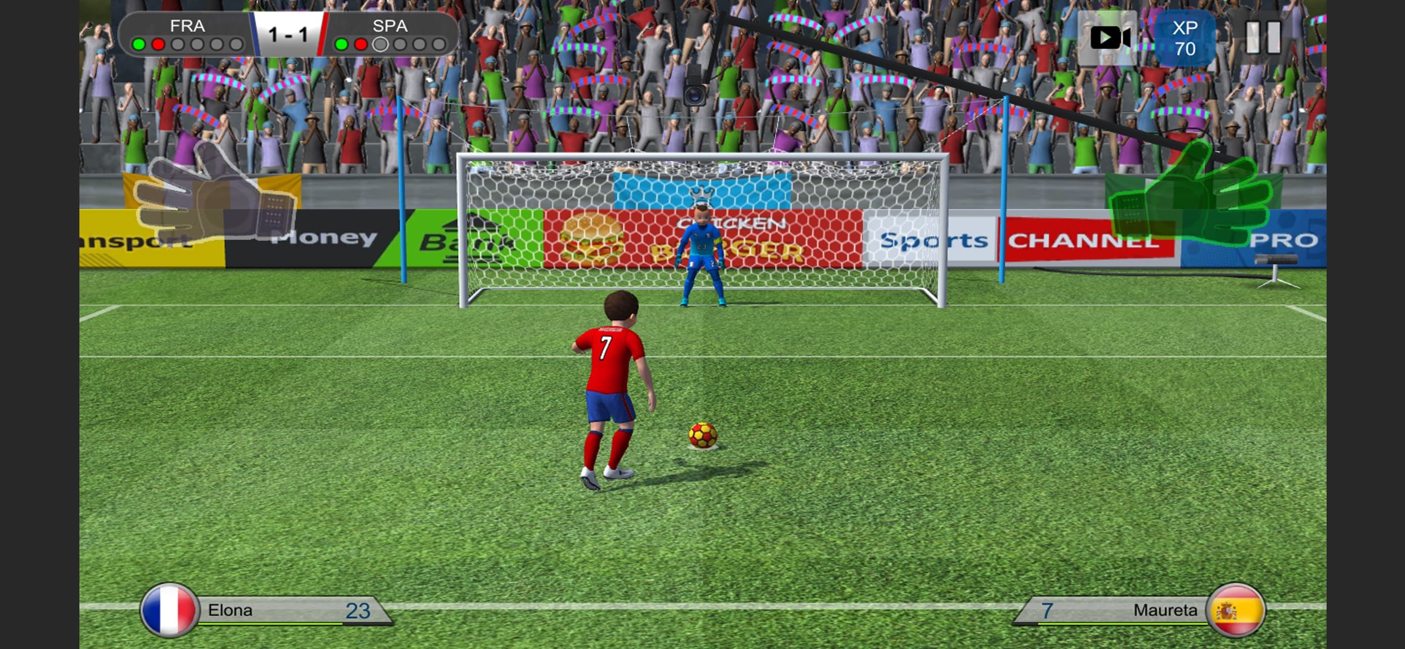 Pro Kick Soccer screenshot 1 - screenshot