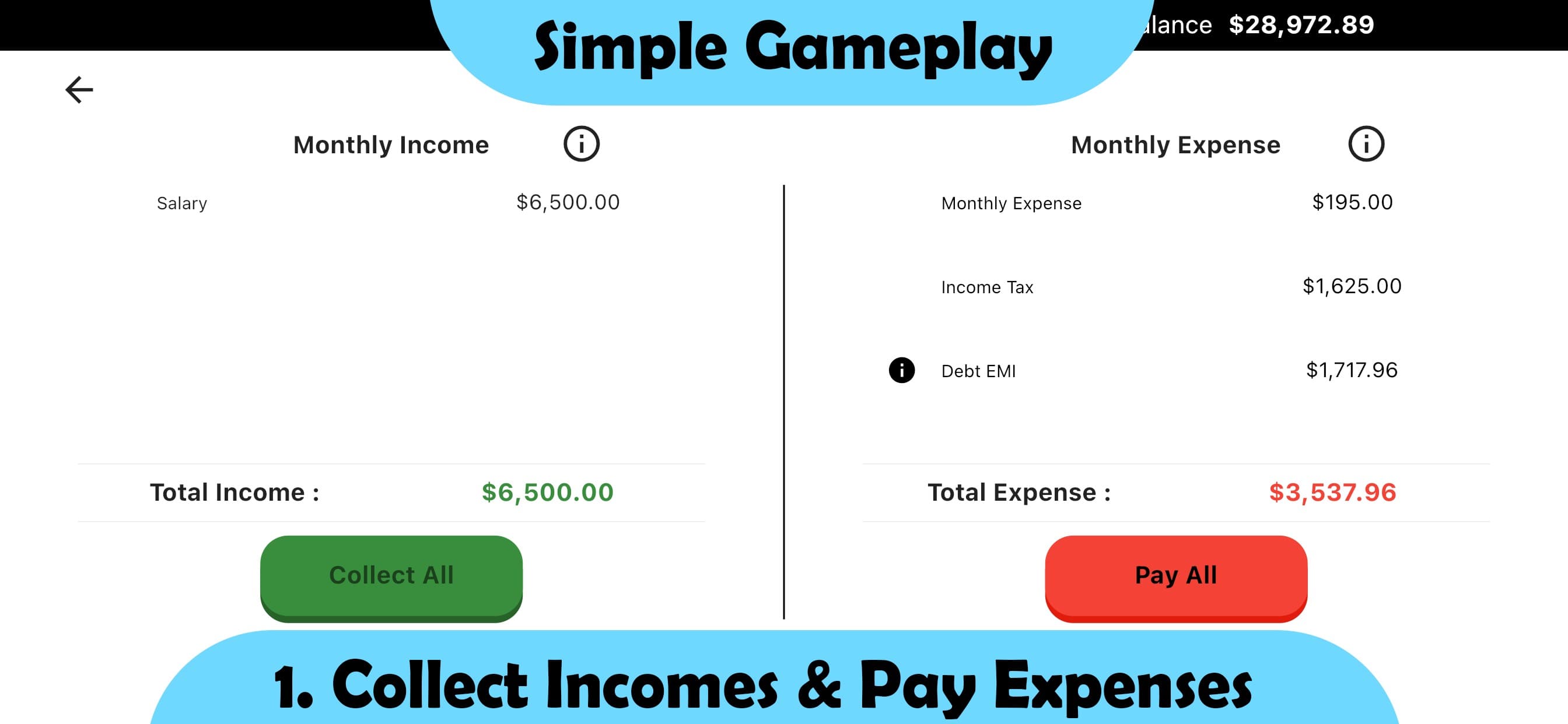 Rat Race 2 - Investing Game screenshot 4 - screenshot
