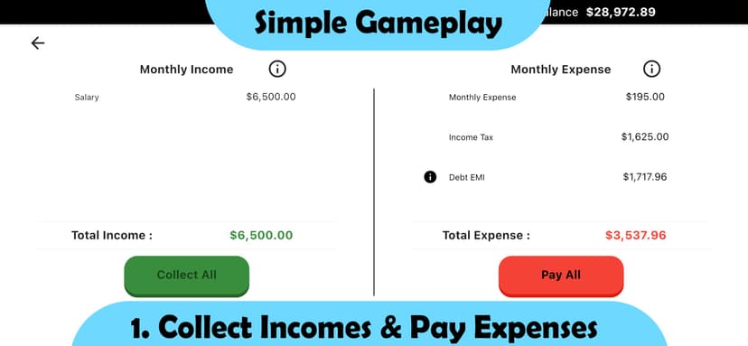 Rat Race 2 - Investing Game screenshot 4 - screenshot