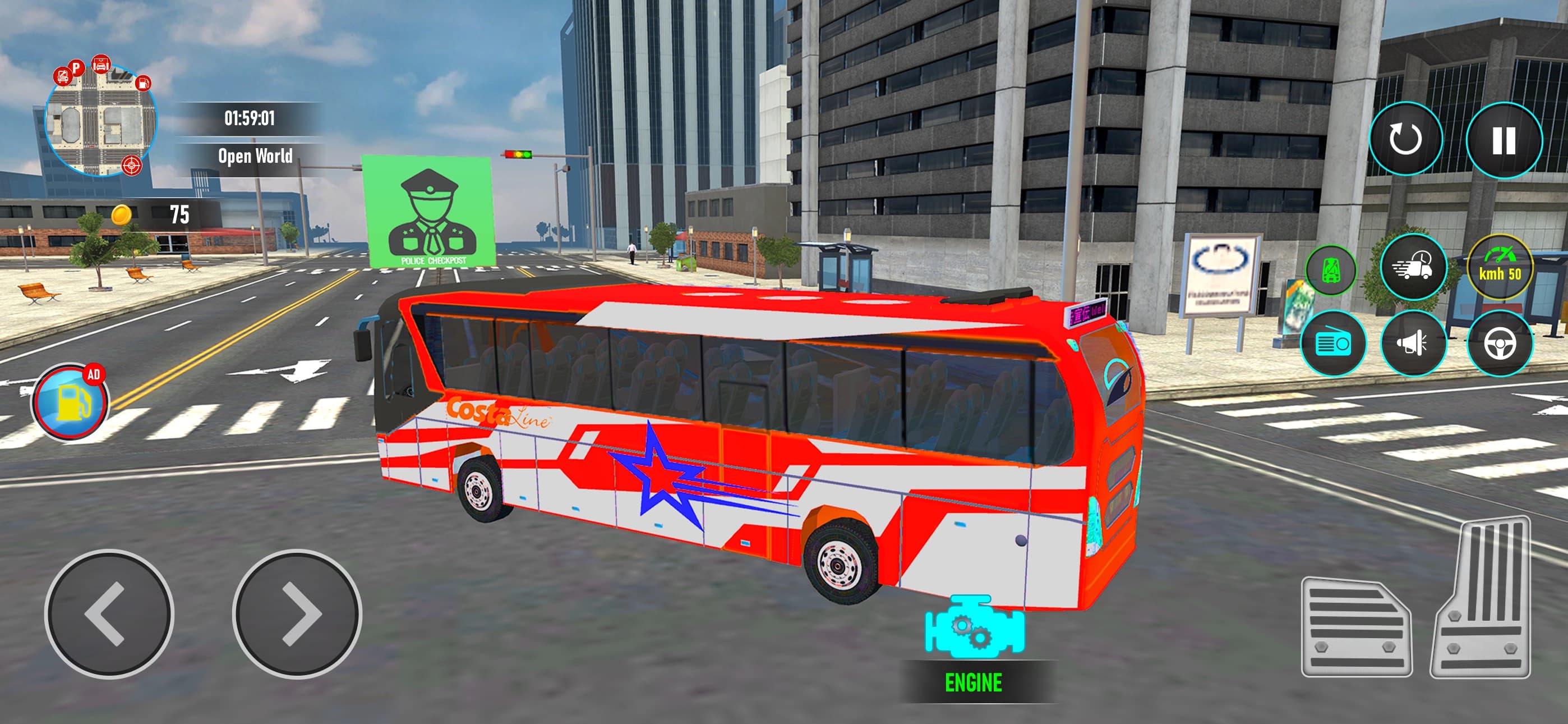 City Bus Simulator Road Trip screenshot 5 - screenshot