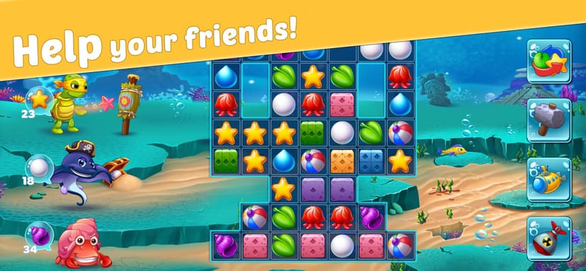 Reef Rescue: Match 3 Adventure screenshot 7 - screenshot
