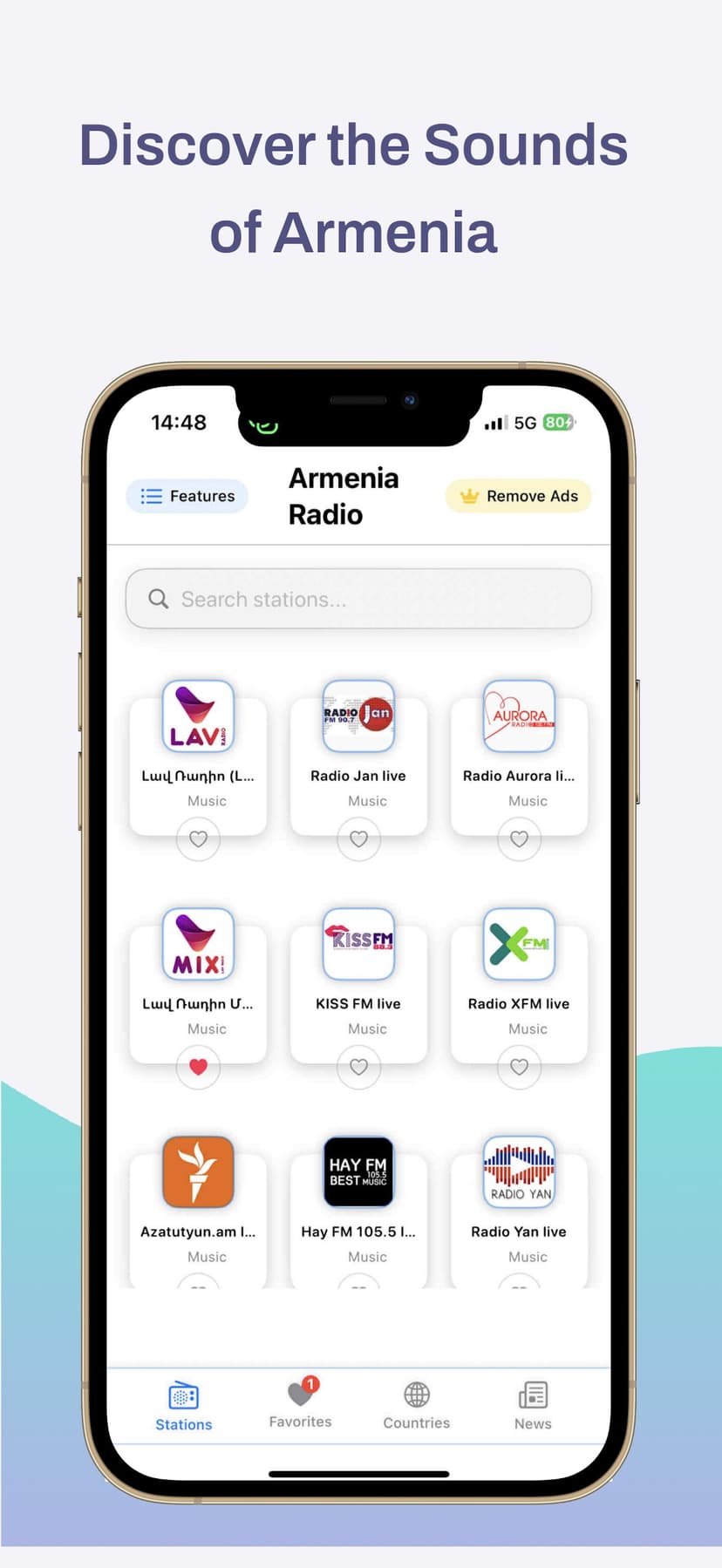 Armenia Music Stations & News screenshot 1 - screenshot