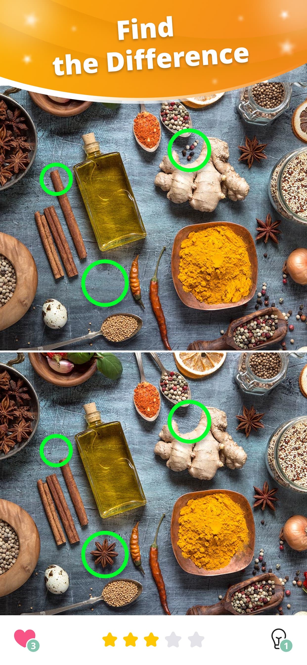 Find Five: Spot the Difference screenshot 1 - screenshot