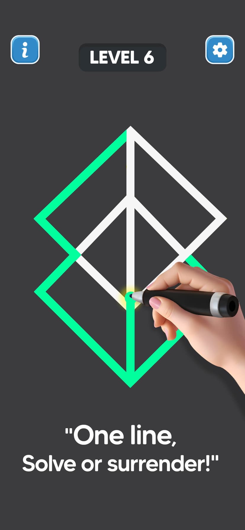 Line Drawing: No Lift Puzzle screenshot 5 - screenshot