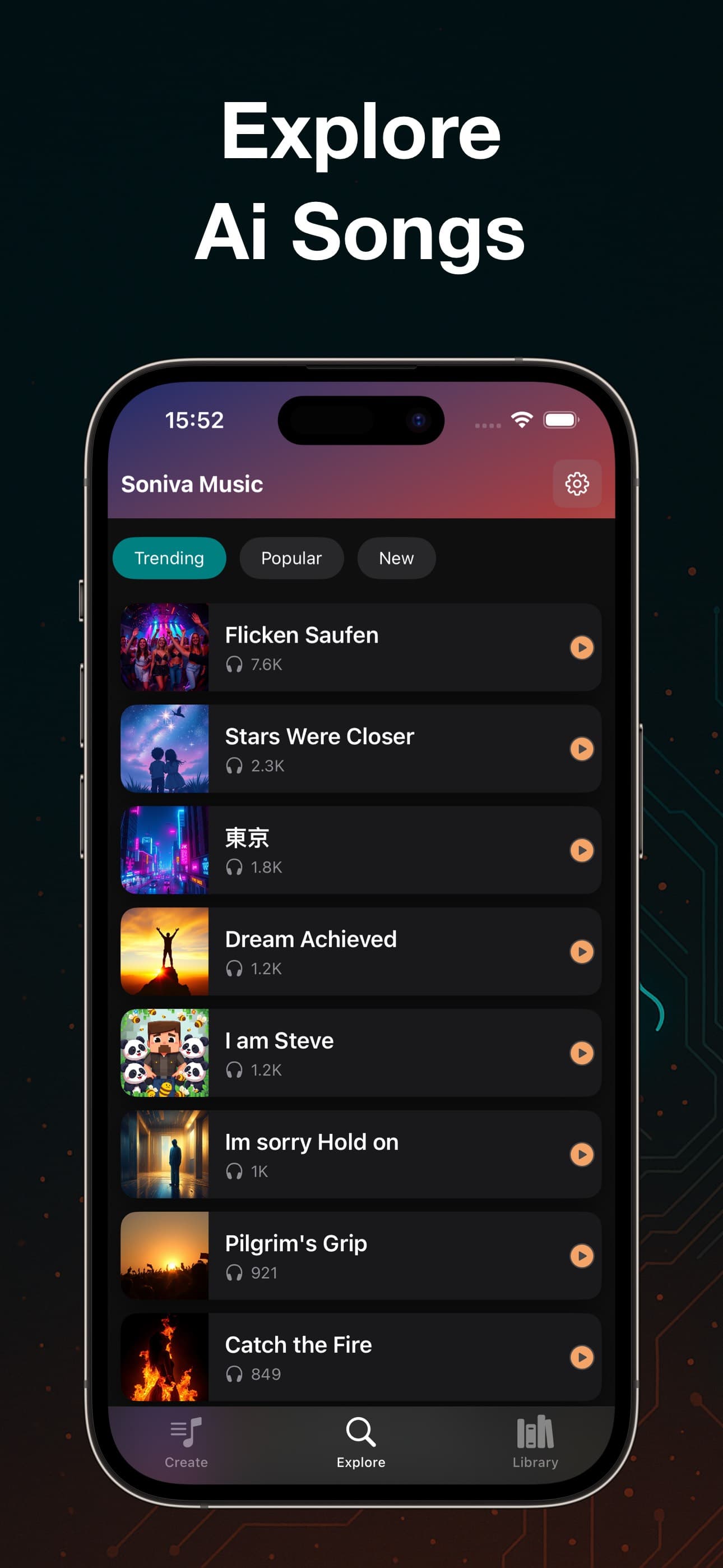AI Song Maker - Soniva Music screenshot 4 - screenshot