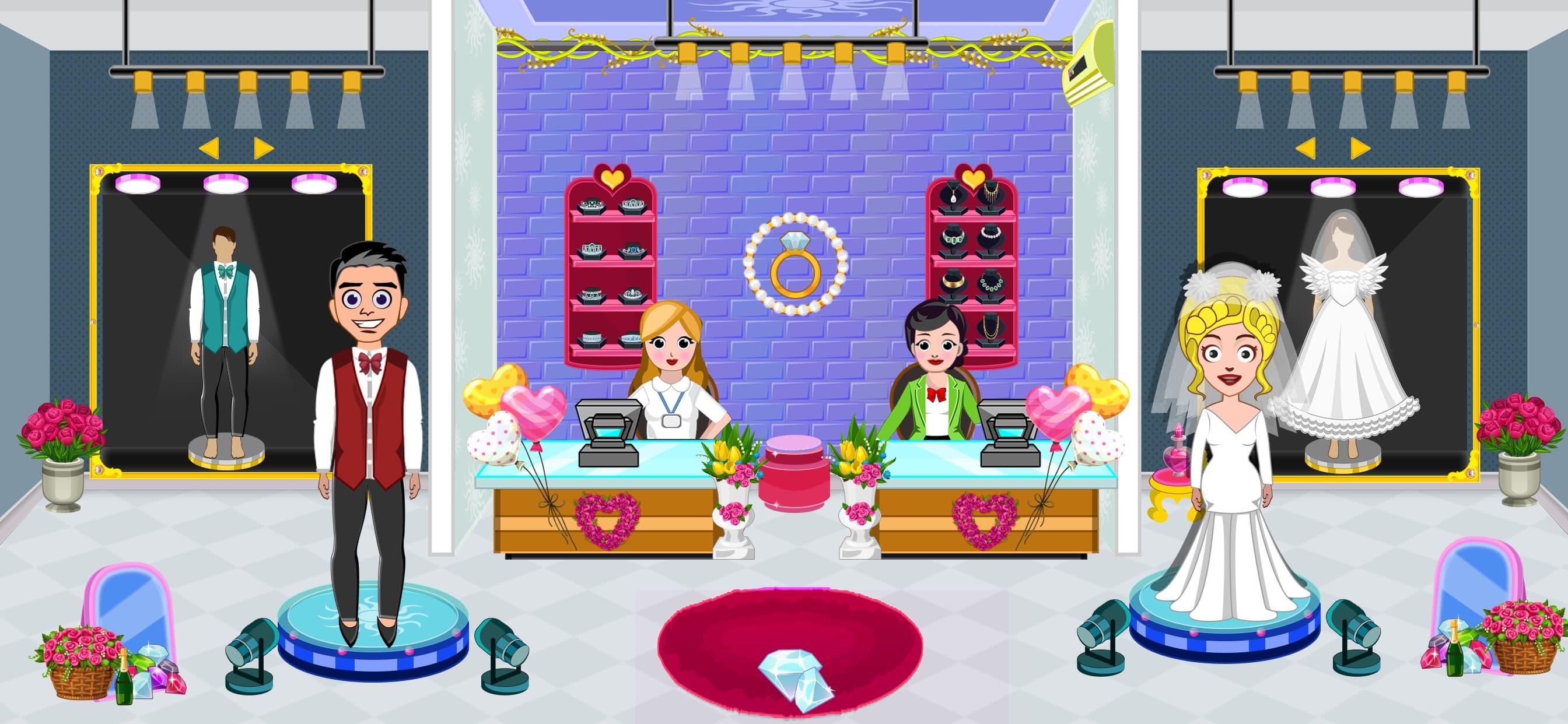 Pretend Town Wedding Party screenshot 2 - screenshot
