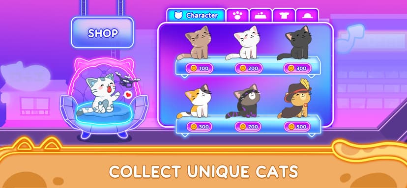 Cat Dash: Cute Cat Music Game screenshot 6 - screenshot