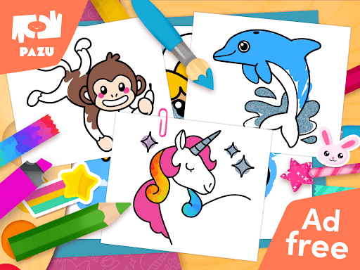 Coloring games for kids 2-6 screenshot 10 - screenshot