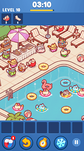 Cat Snack Bar : Triple Match screenshot 8 - screenshot
