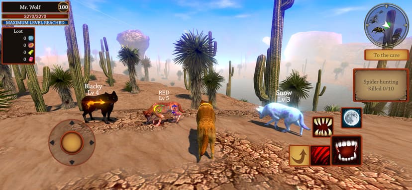 Wolf Simulator - Animal Games screenshot 8 - screenshot