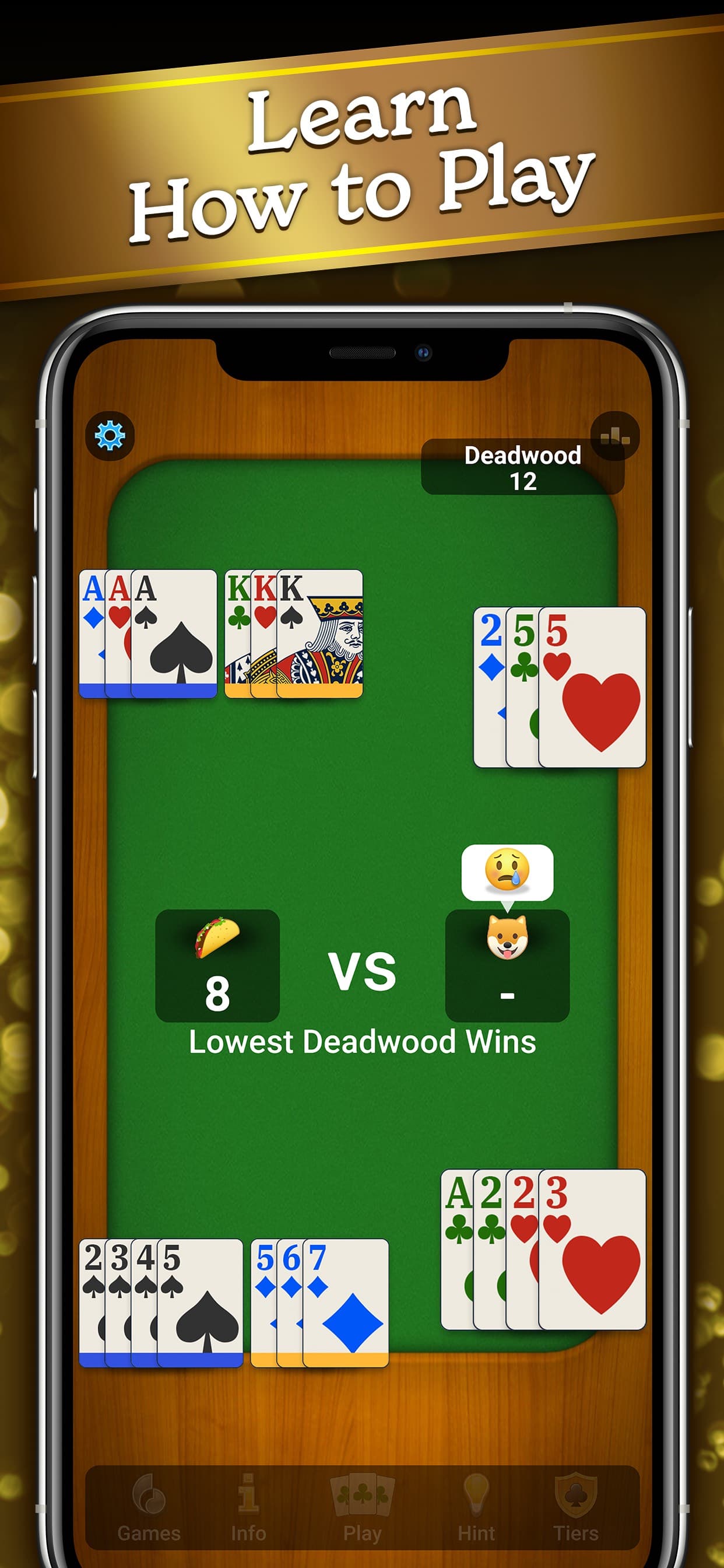Gin Rummy Classic• screenshot 1 - screenshot