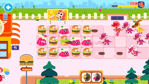 Gogo Food vs Dinos - Kids Game screenshot 3 - screenshot