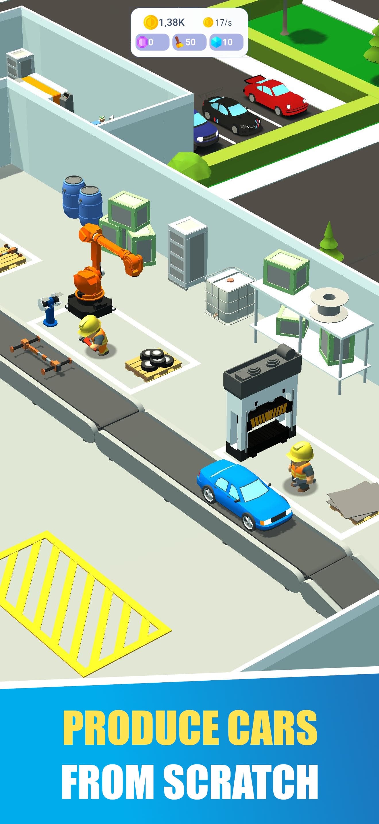 Car Factory Tycoon: Idle Game screenshot 3 - screenshot