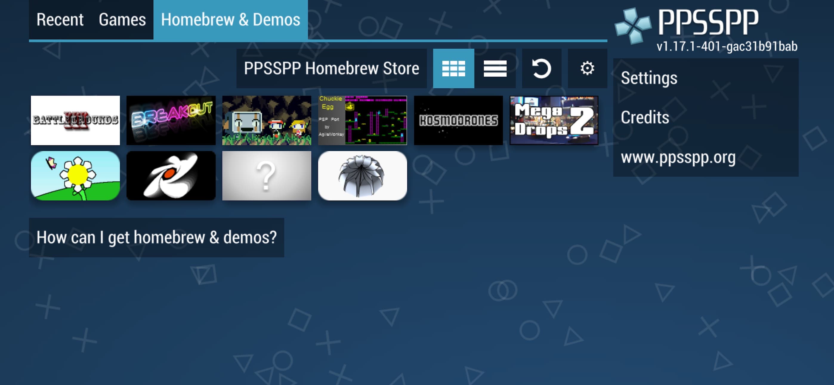 PPSSPP - PSP emulator screenshot 1 - screenshot