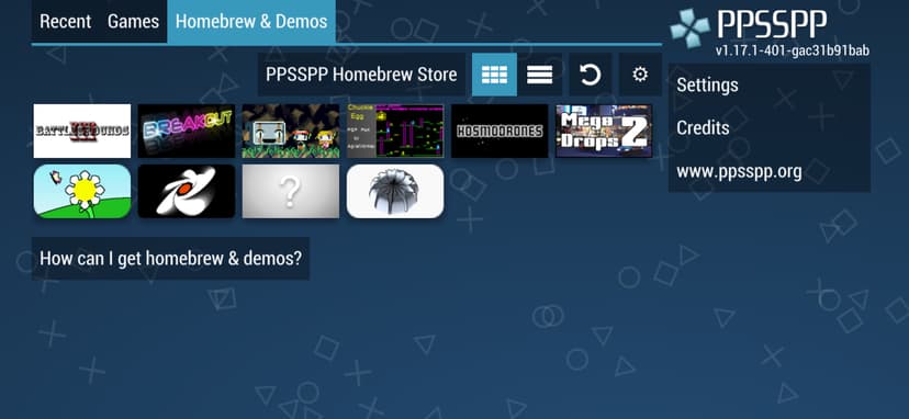 PPSSPP - PSP emulator screenshot 1 - screenshot
