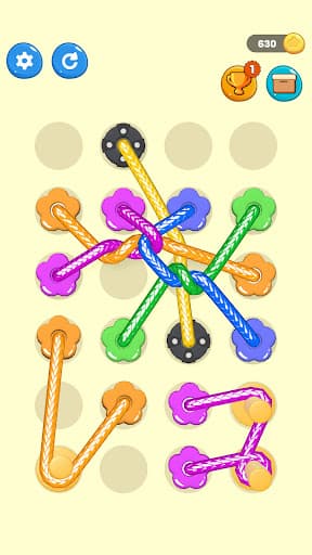 Tangled Line: Knot Twisted screenshot 2 - screenshot
