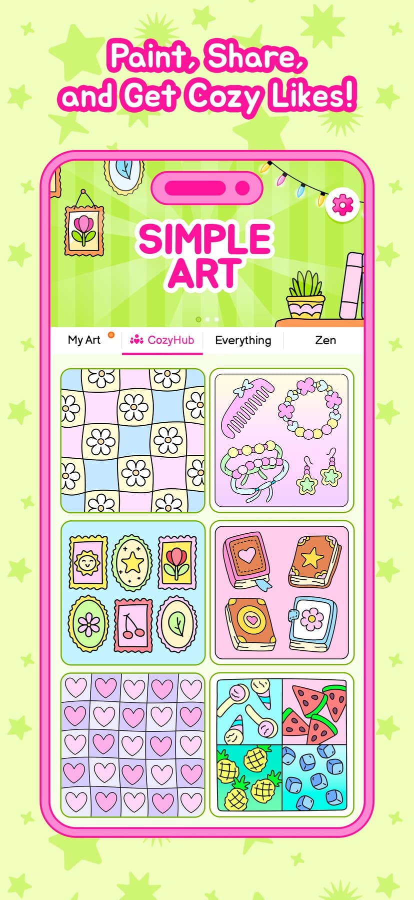 Simple Art Coloring Book ASMR screenshot 6 - screenshot