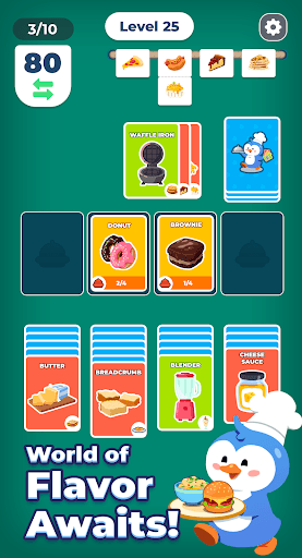 Solitaire Food: Card Journey screenshot 4 - screenshot