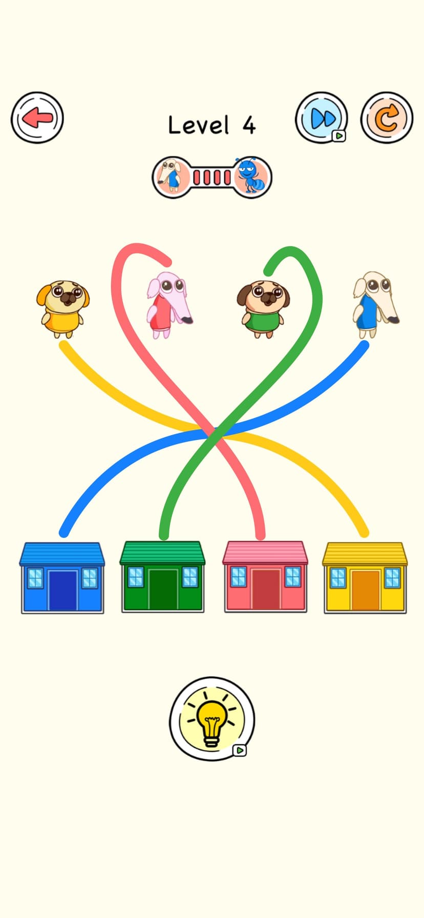 Lost Dog Puzzle: Draw To Home screenshot 4 - screenshot