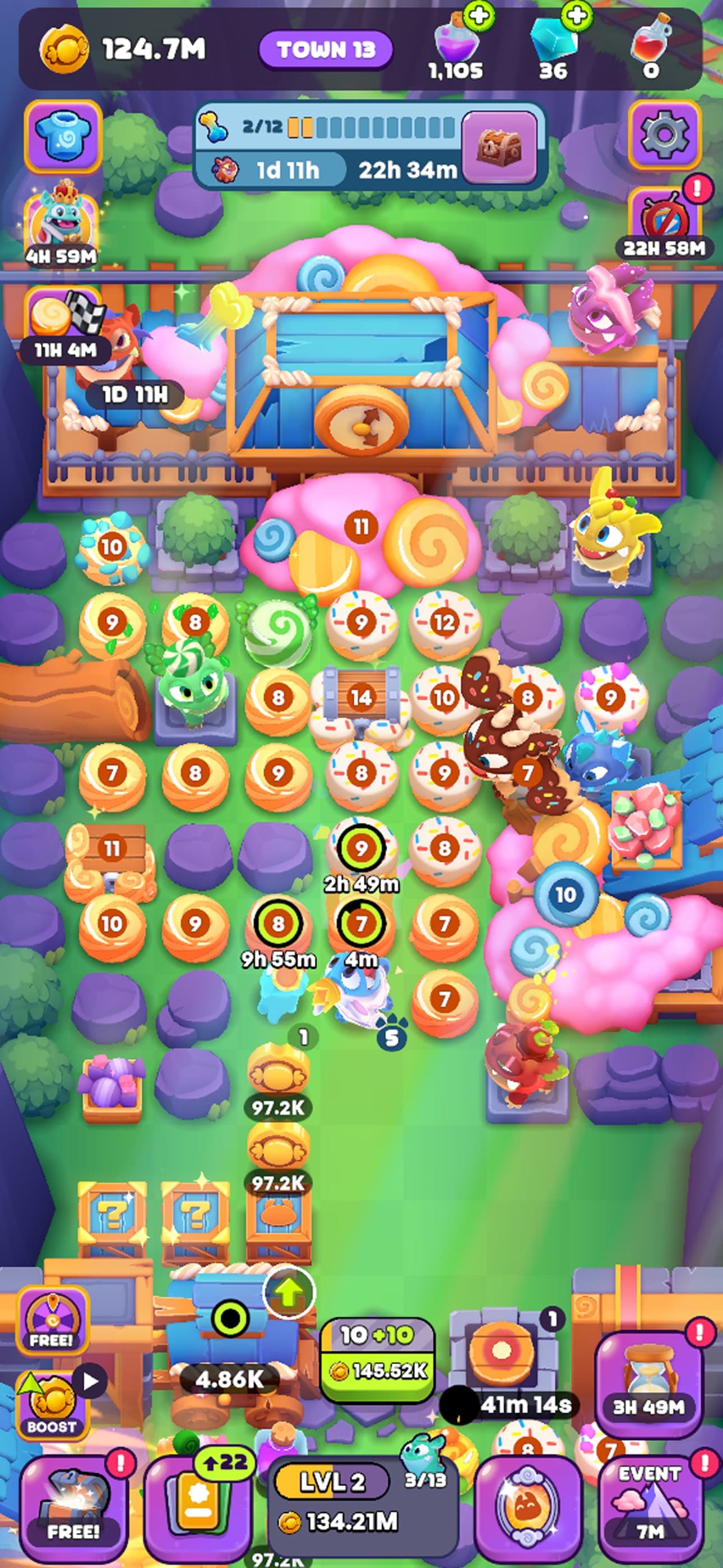 Candy Critters: Idle Merge screenshot 4 - screenshot
