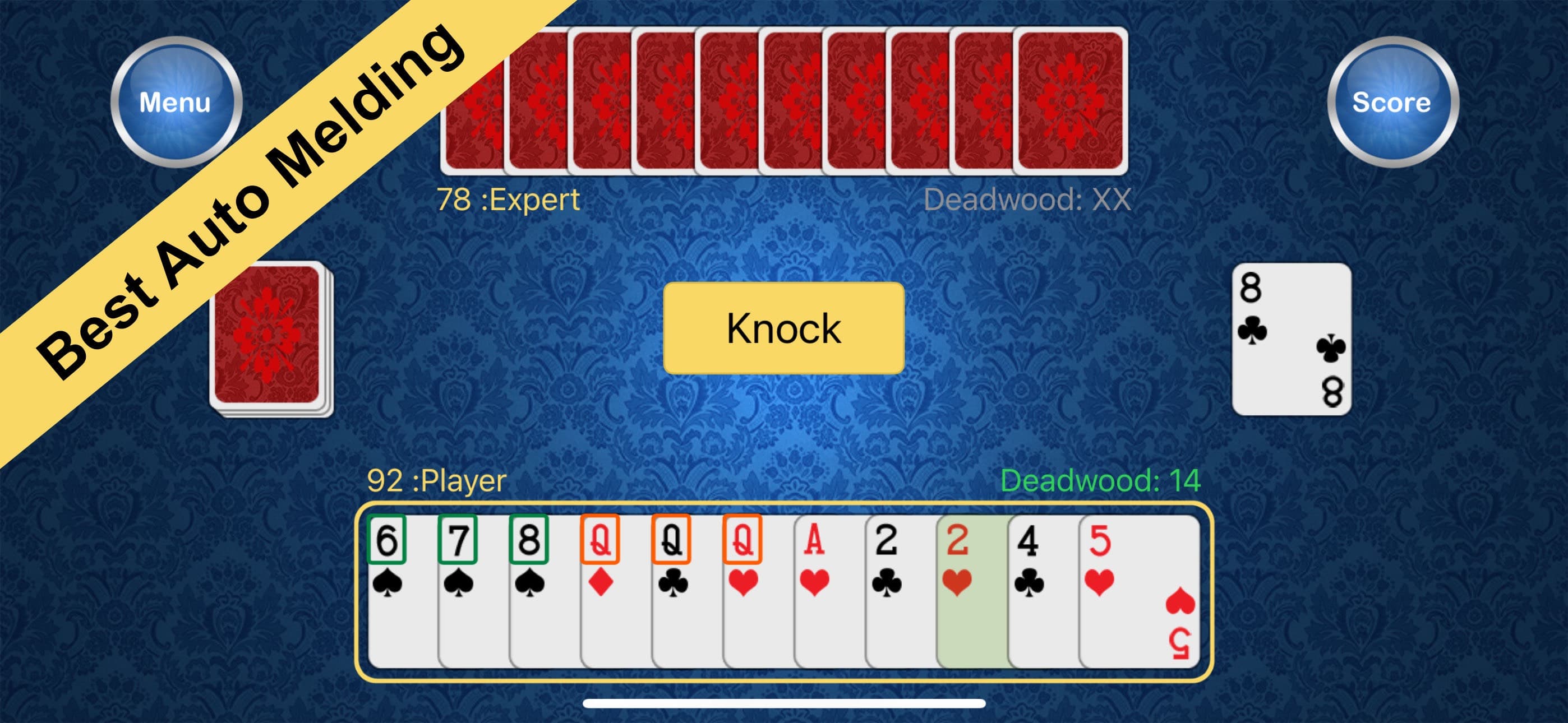 Best Gin Rummy screenshot 1 - screenshot