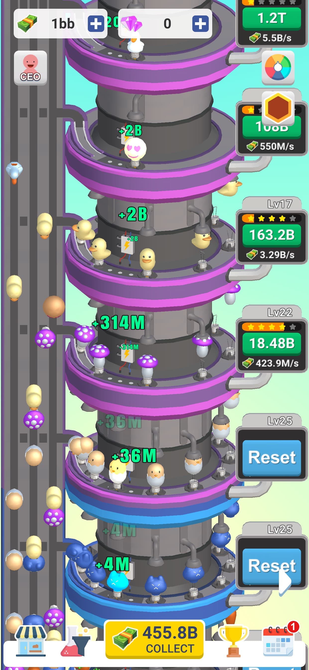 Idle Light Bulb screenshot 3 - screenshot