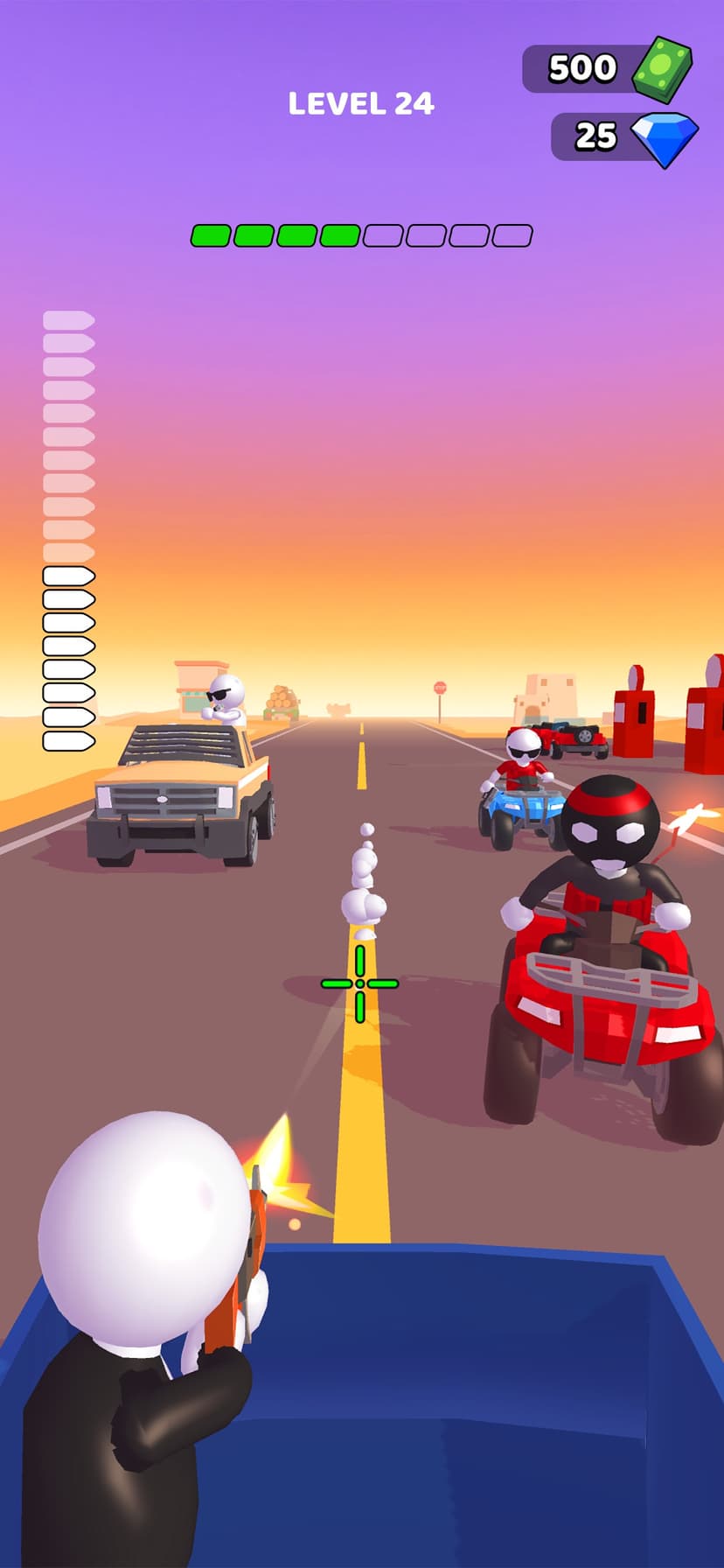Rage Road - Car Shooting screenshot 3 - screenshot
