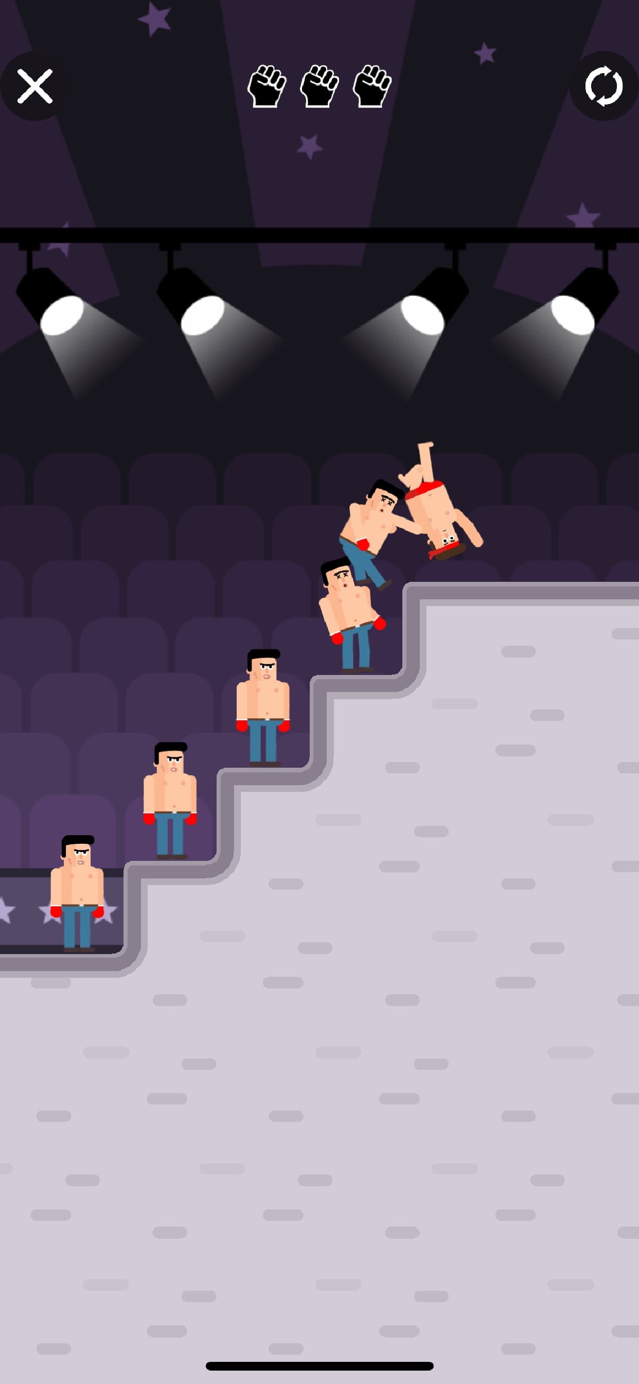 Mr Fight - Wrestling Puzzles screenshot 3 - screenshot