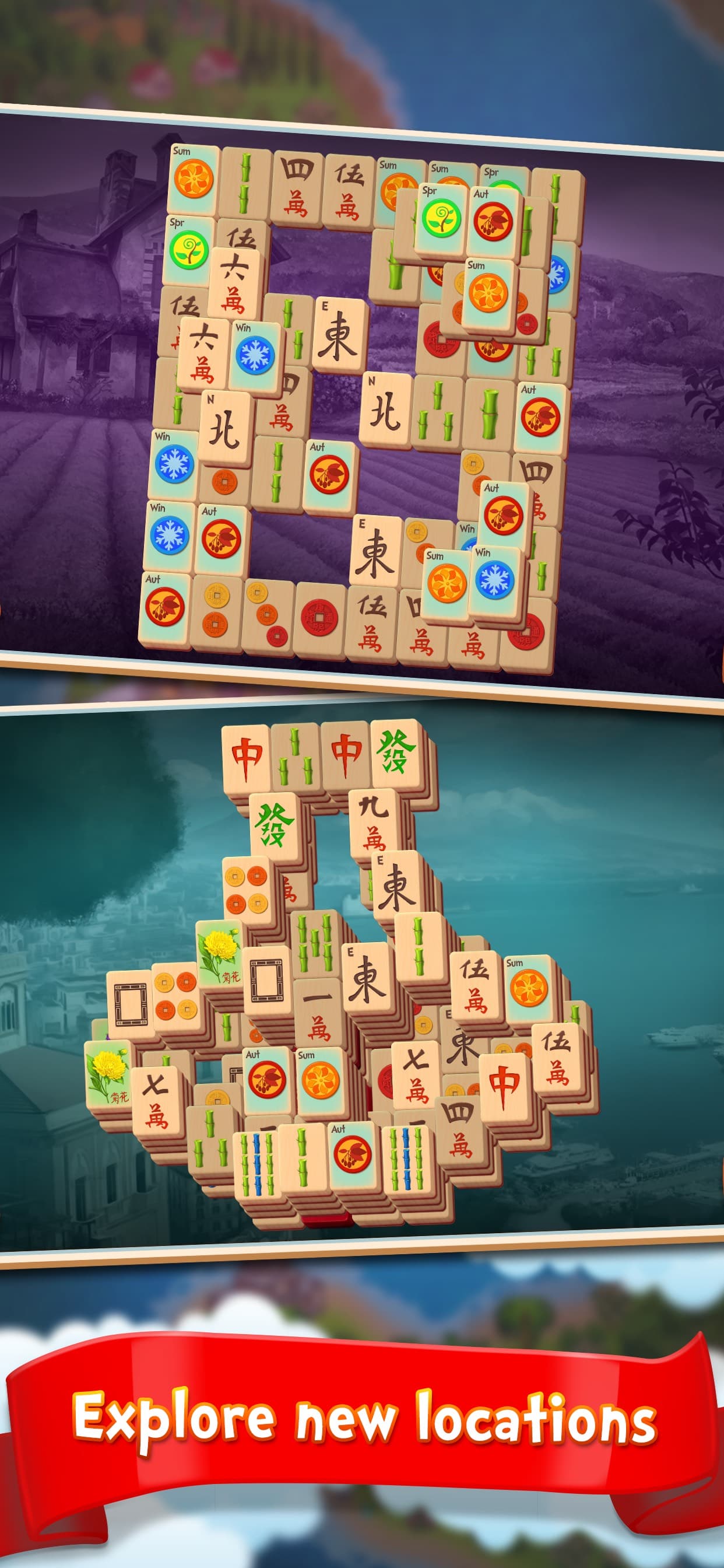 Mahjong Solitaire Puzzle Match screenshot 4 - screenshot